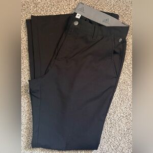 adidas Men's Black Golf Pants